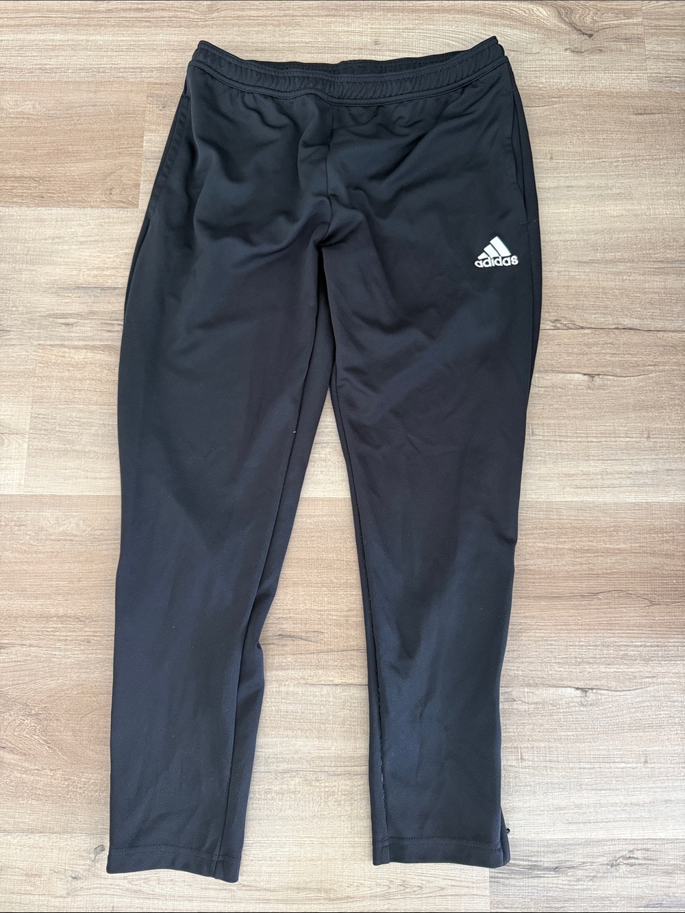 adidas Black Men's Slim Athletic Joggers